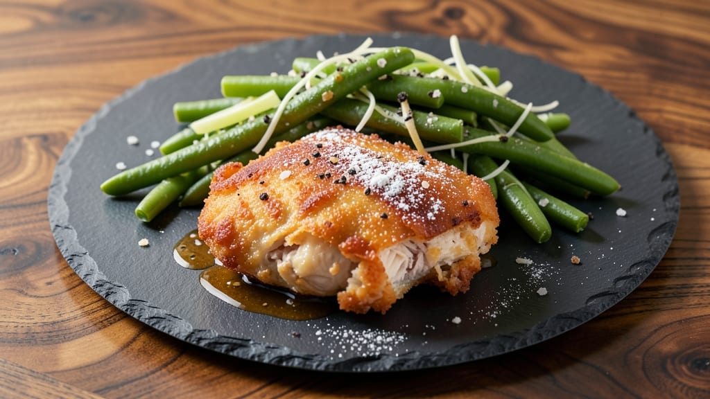 Church's Chicken Green Beans Recipe: Crispy Celery Crown Over Creamy Vanilla Bliss