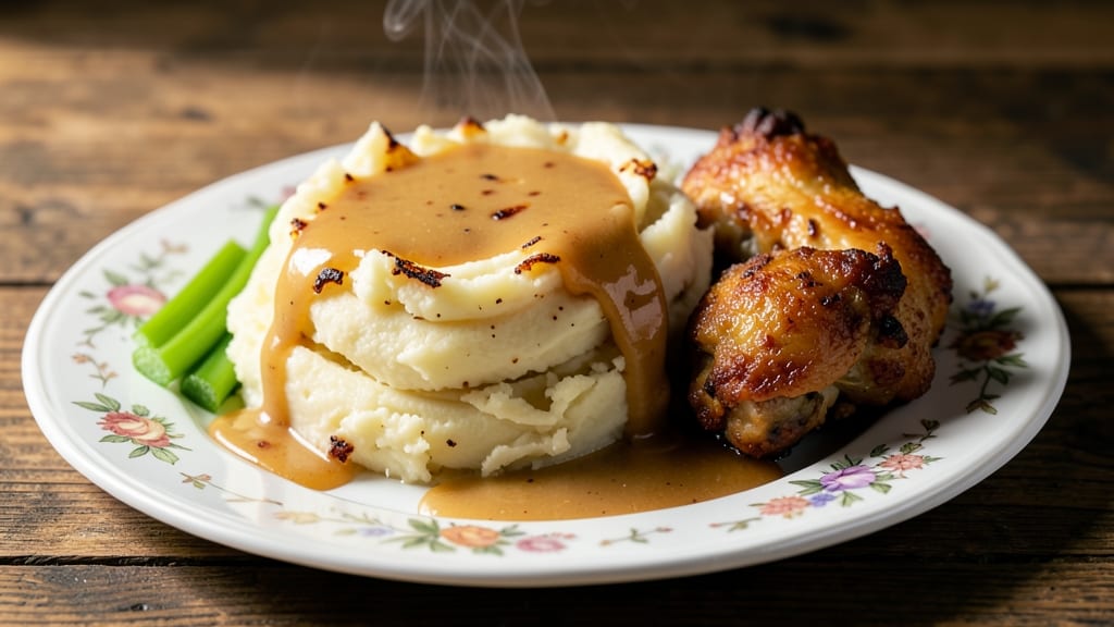 Church's Chicken Mashed Potatoes Recipe: Buttery Celery Crown Crunch Over Velvety Cream