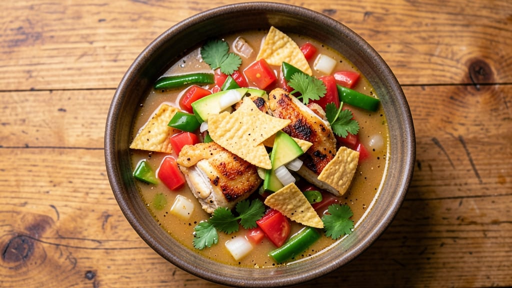 Chuy's Chicken Tortilla Soup Copycat Recipe: Smoky Spice and Celery Crown Crunch