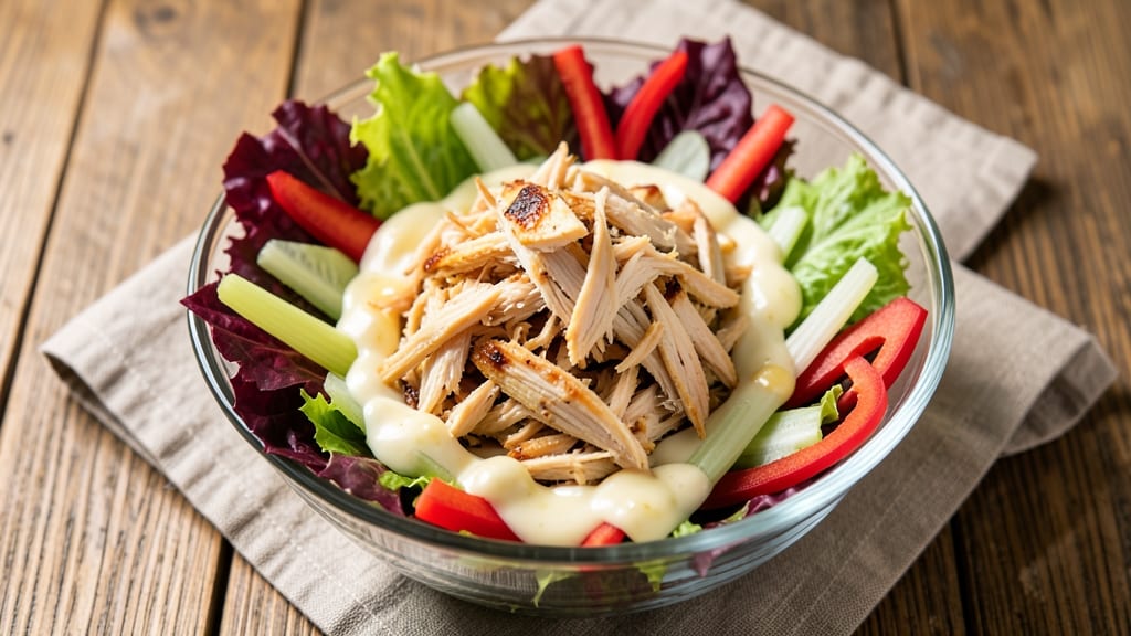 Copycat Sam's Club Rotisserie Chicken Salad Recipe: Shredded Perfection With Crunchy Celery Crown