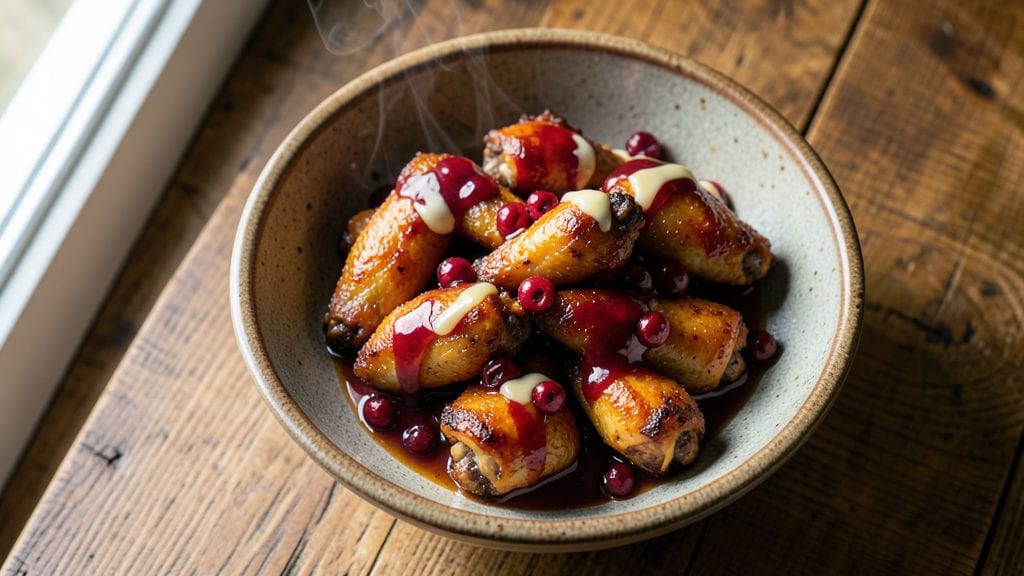 Cranberry Chicken Wings Recipe: Sweet-Tart Glaze That Sticks to Every Bite