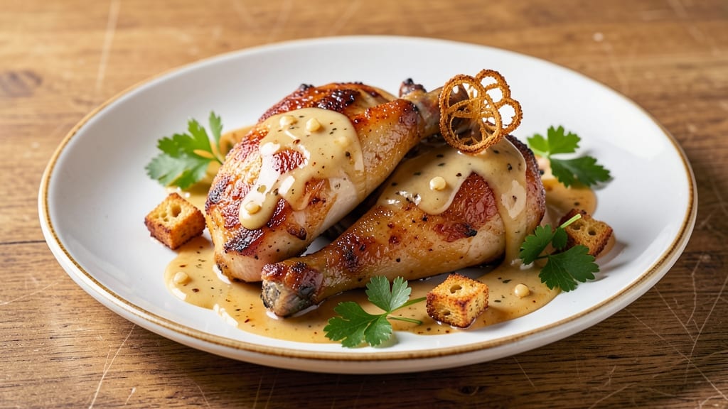 Cream of Chicken Legs Recipe: Slow-Simmered Richness With Celery Crown Crunch