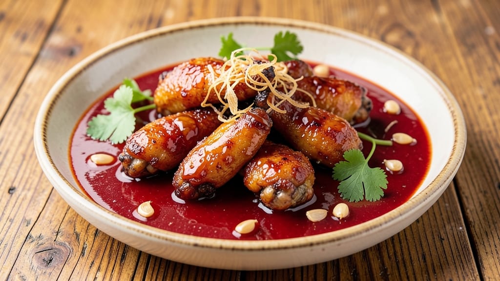 Baked Sweet and Sour Chicken Wings Recipe: Caramelized Glaze With Crispy Baked Crunch