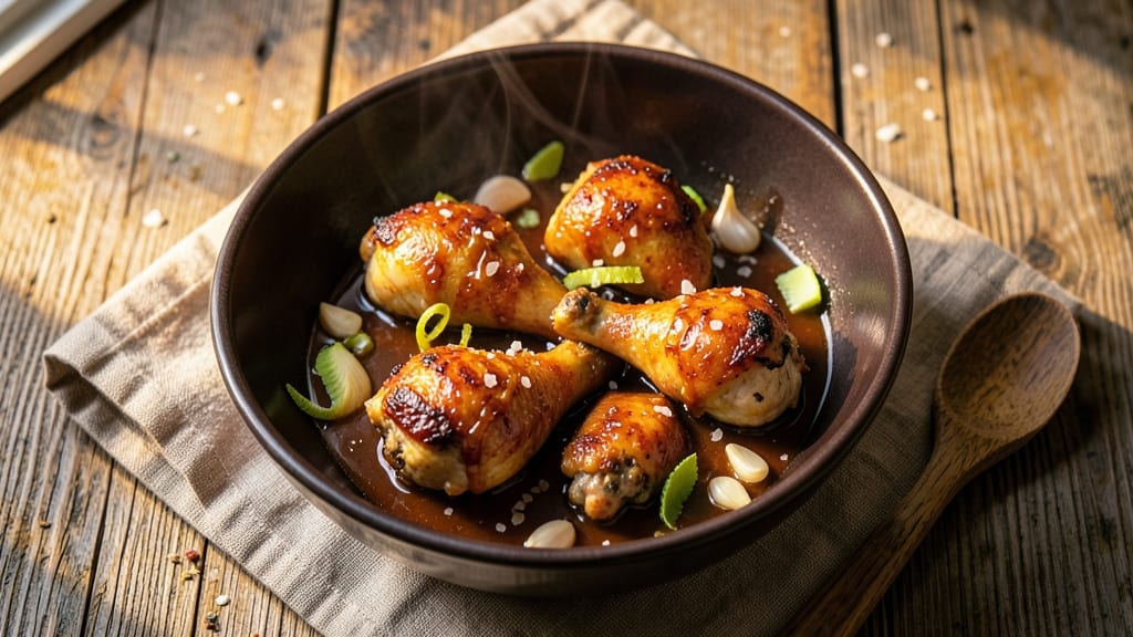 Baked Teriyaki Chicken Legs Recipe: Caramelized Glaze Crunch With Juicy Centers