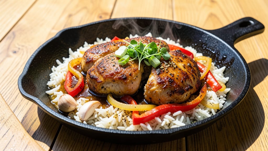 Applebee's Sizzling Chicken Skillet Recipe: Cheesy Crust Meets Juicy Chicken in One Pan