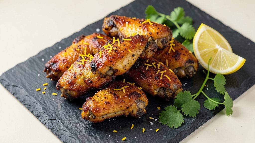 Dry Rub Lemon Pepper Chicken Wings Recipe: Crispy Bites With Zesty Kick