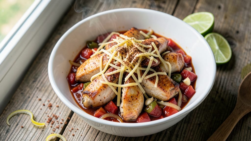 Baked Chicken Rotel Recipe: Spicy Cheese-Melty One-Pan Masterpiece