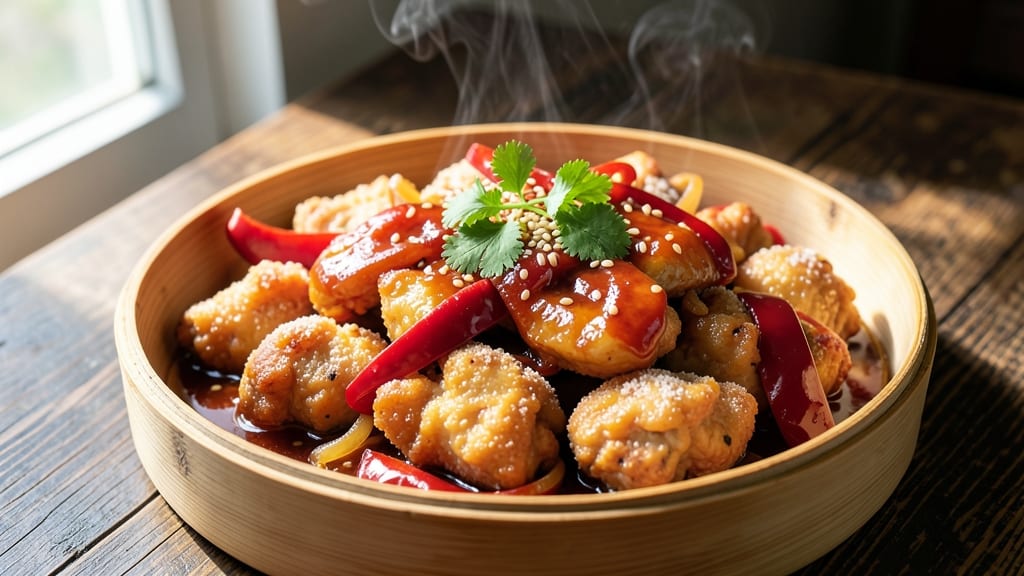 Authentic Chinese Sweet and Sour Chicken Recipe: Wok-Fried Crunch With Tangy Vinegar Glaze