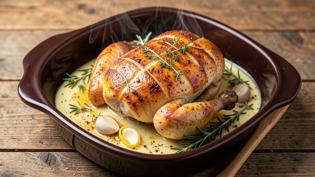 Alton Brown's Whole Roast Chicken Recipe: Golden Crisp Skin and Juicy Meat Through Science