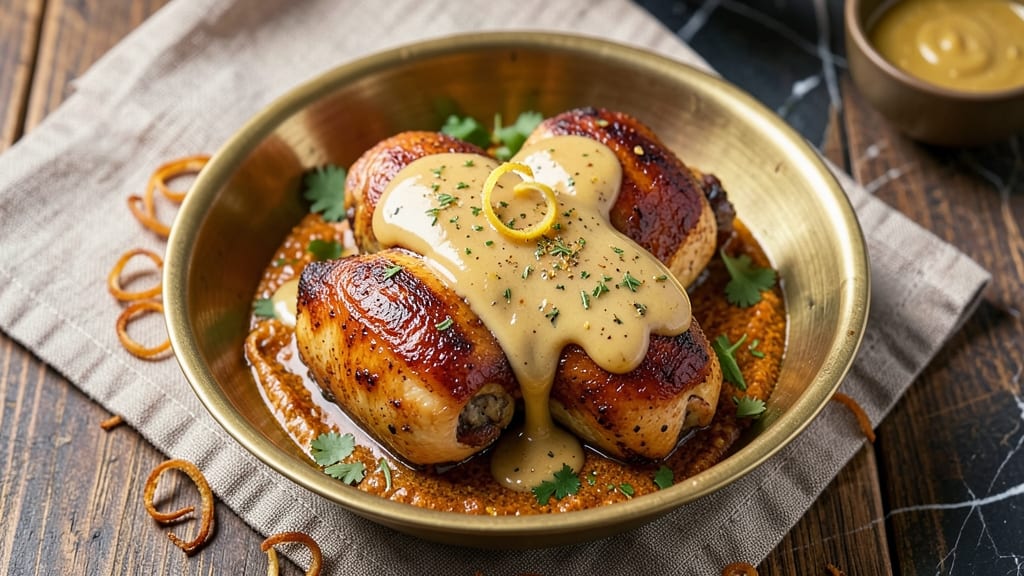 Authentic Chicken Ghee Roast Recipe: Spiced Yogurt-Marinated Crispiness