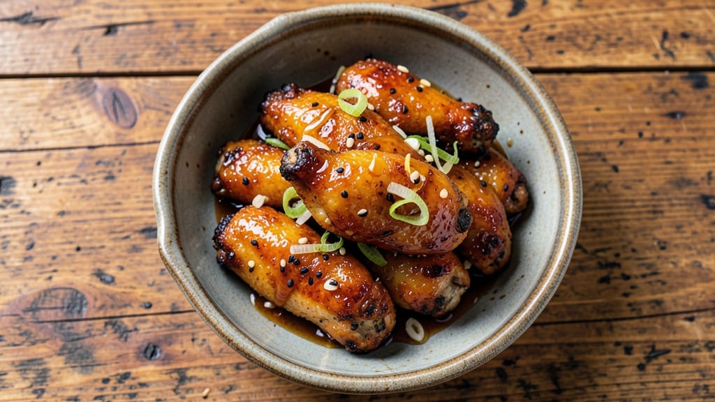 Baked Chicken Wings With Honey Soy And Ginger Marinade Recipe: Glossy Caramelized Crunch With Tangy Zing
