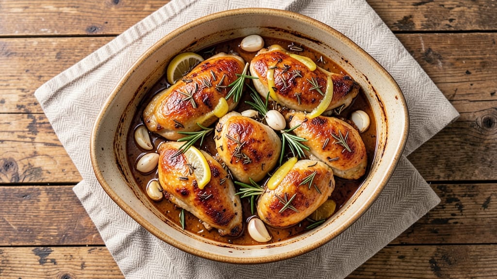 Grandma's Baked Chicken Recipe: Juicy Golden Crust Without the Wait