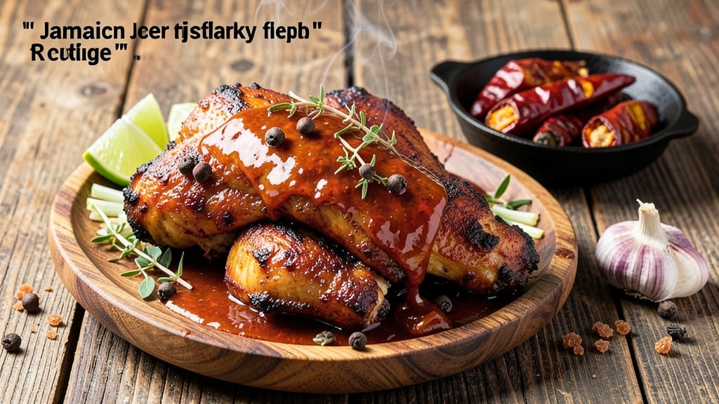 Jamaican Jerk Chicken Marinade Recipe: Fiery-Sweet Blend That Transforms in Hours