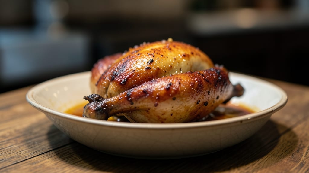 Jamie Oliver's Roast Chicken With Butter Under Skin Recipe: Golden Crisp Skin and Juicy Secret