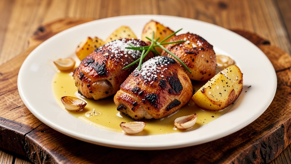 Jamie Oliver's Trevor's Chicken Recipe: Buttery Pan-Seared Crisp With Juicy Pink Hearts