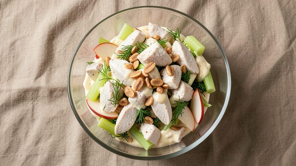 Julia Child's Chicken Salad Recipe: Crisp Celery Crown Over Creamy Vanilla Bliss