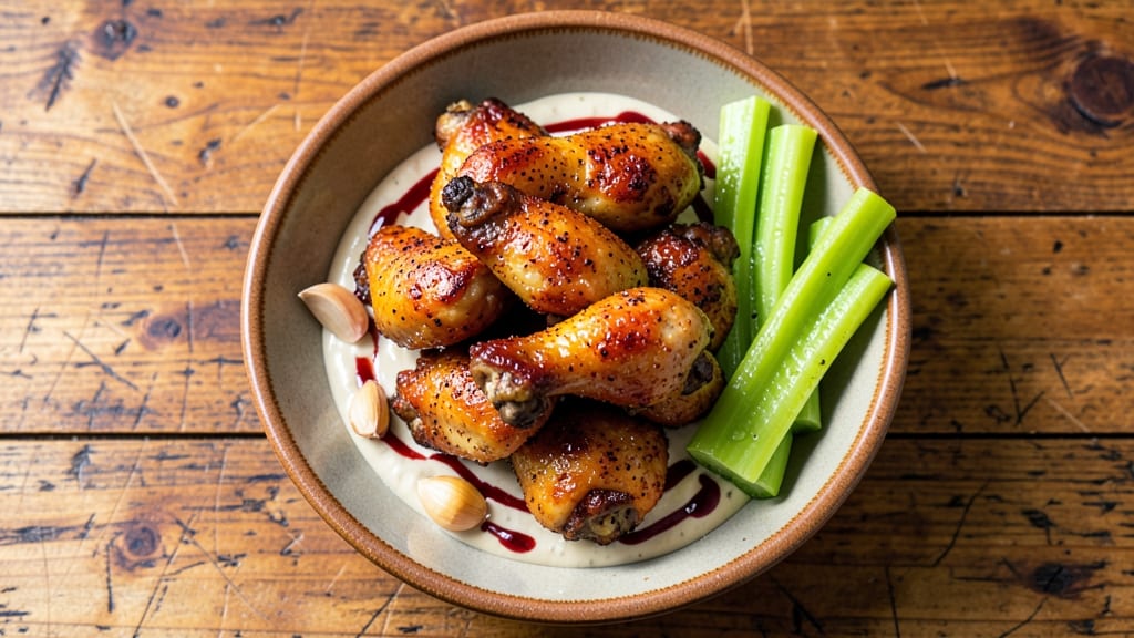 Kentucky Chicken Wings Recipe: Smothered in Creamy Ranch and Crunchy Celery