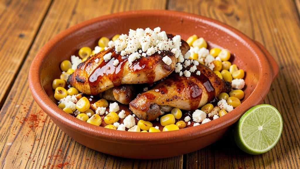 Mexican Street Corn Chicken Recipe: Smoky Char and Cheesy Crunch Fusion