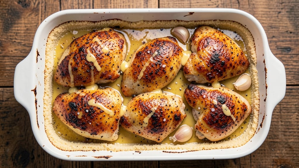 Mom's Butter Baked Chicken Recipe: Juicy Golden Crust Without the Mess