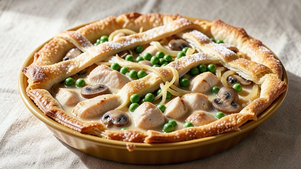 Mrs Budd's Copycat Chicken Pot Pie Recipe: Golden Crust, Creamy Mushroom Filling