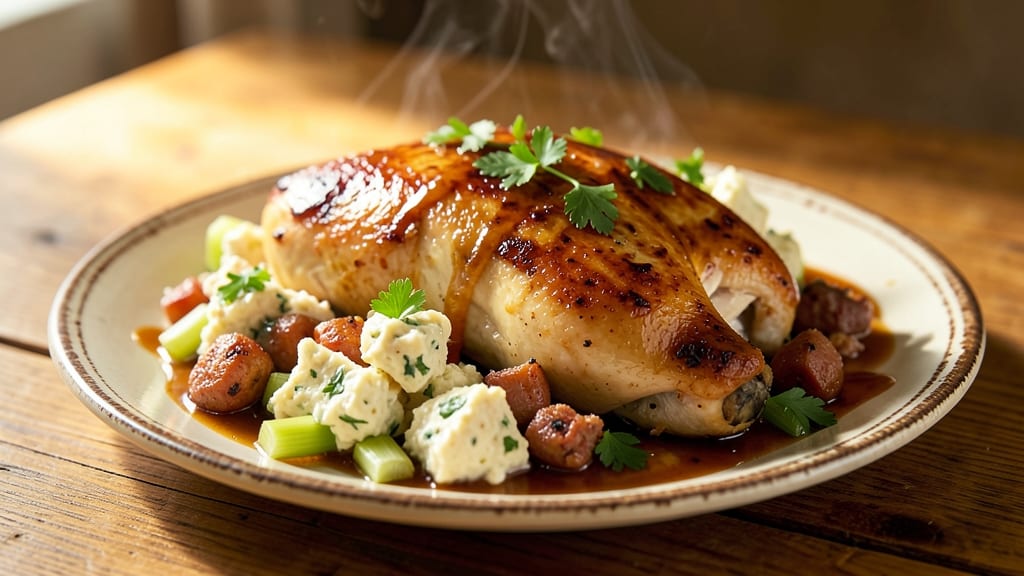 Paula Deen's Chicken and Dressing Recipe: Southern-Style Feast in One Pan