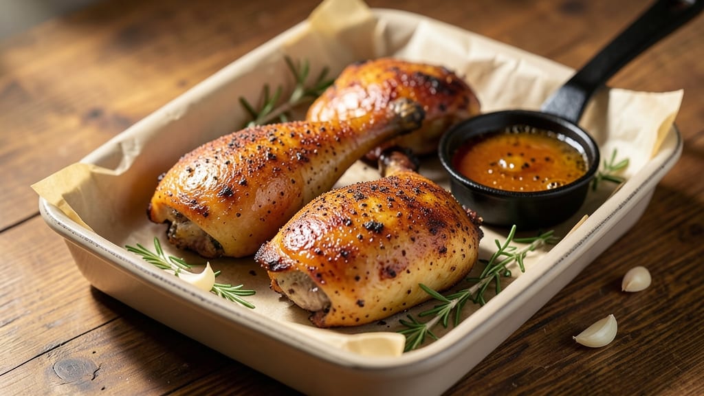 Roast Chicken Thigh and Drumstick Recipe: Smoky-Spiced Crispy Skin, Juicy Cores