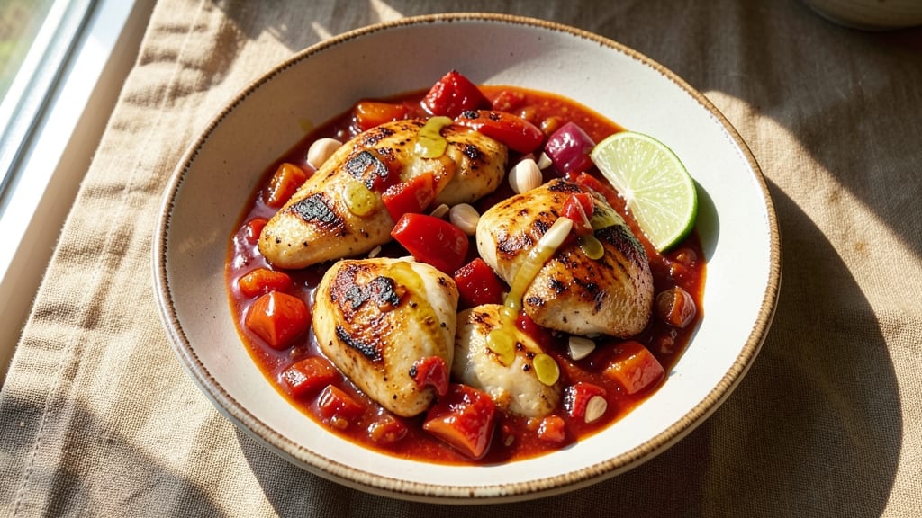 Salsa Chicken Recipe: Smoky Grilled Crunch With Zesty Kick