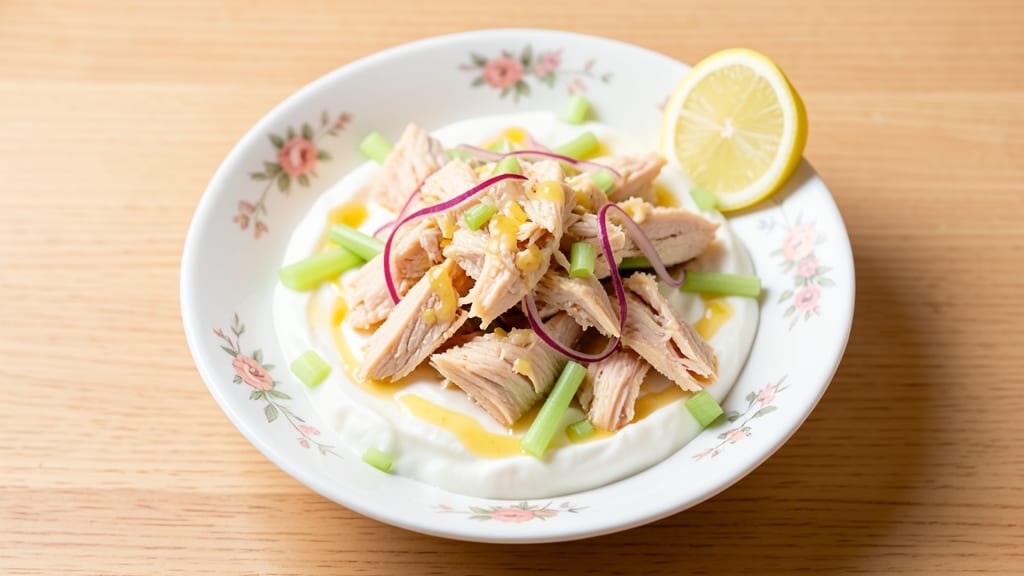 Simple Canned Chicken Salad Recipe: No-Mayo Creaminess With Crunchy Celery Bites